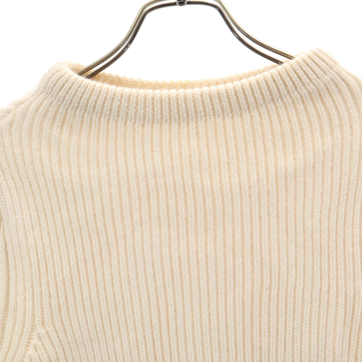 ANDERSEN-ANDERSEN アンデルセンアンデルセン イタリア製 ウール 長袖 ボトルネック ニット XXS ホワイト系 セーター メンズ