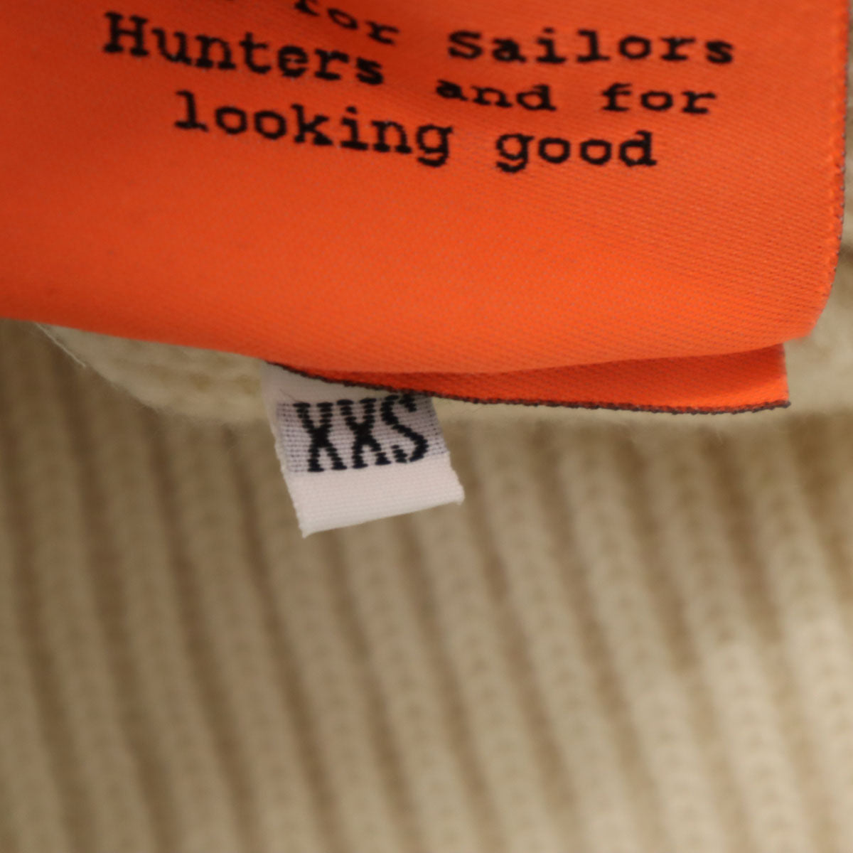 ANDERSEN-ANDERSEN アンデルセンアンデルセン イタリア製 ウール 長袖 ボトルネック ニット XXS ホワイト系 セーター メンズ