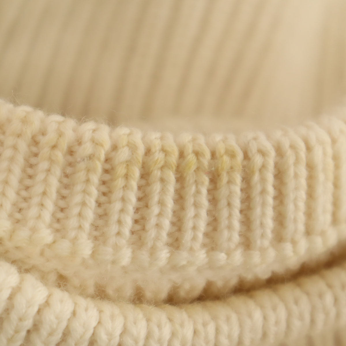 ANDERSEN-ANDERSEN アンデルセンアンデルセン イタリア製 ウール 長袖 ボトルネック ニット XXS ホワイト系 セーター メンズ