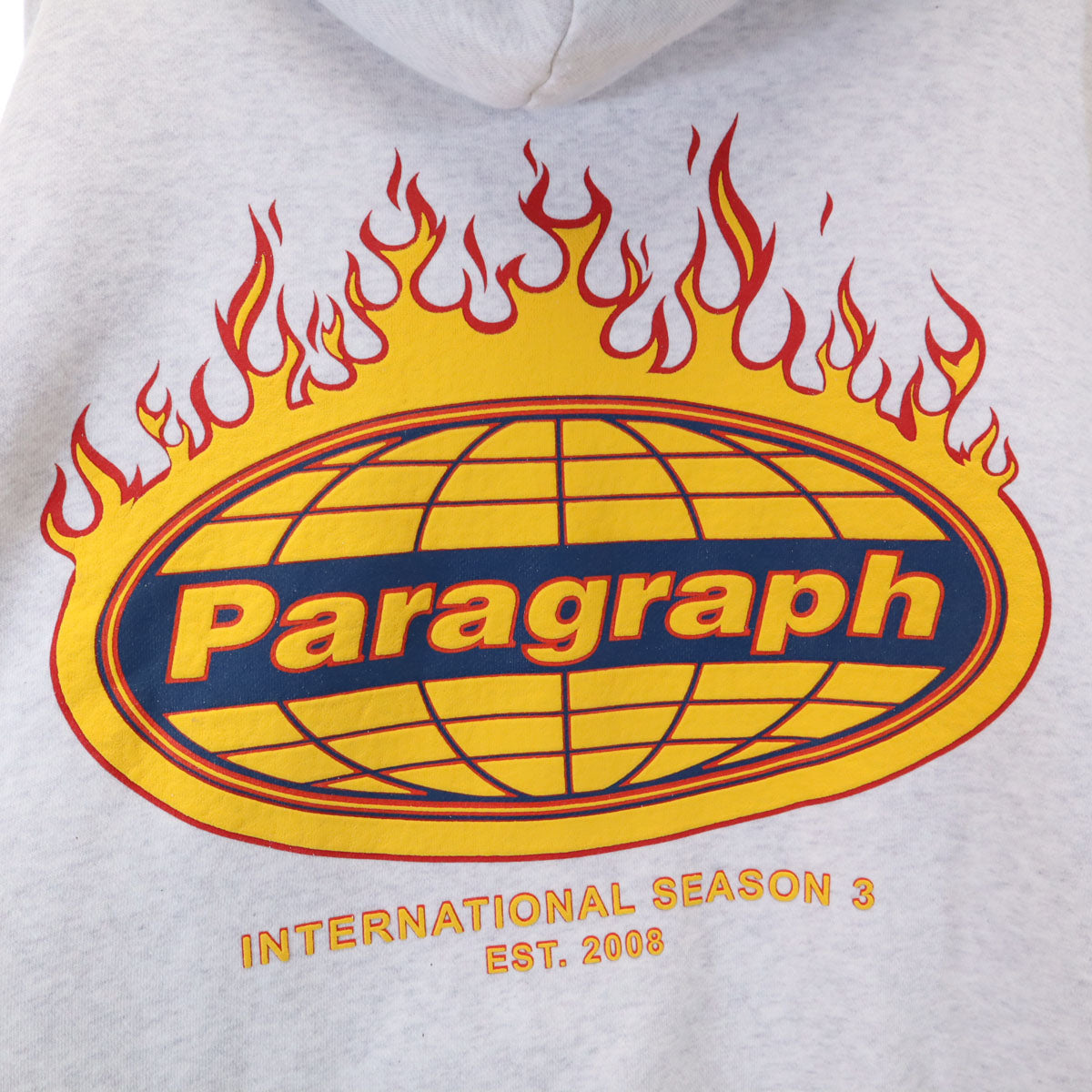 PARAGRAPH パラグラフ 長袖 パーカー グレー系 PO8 裏起毛 メンズ