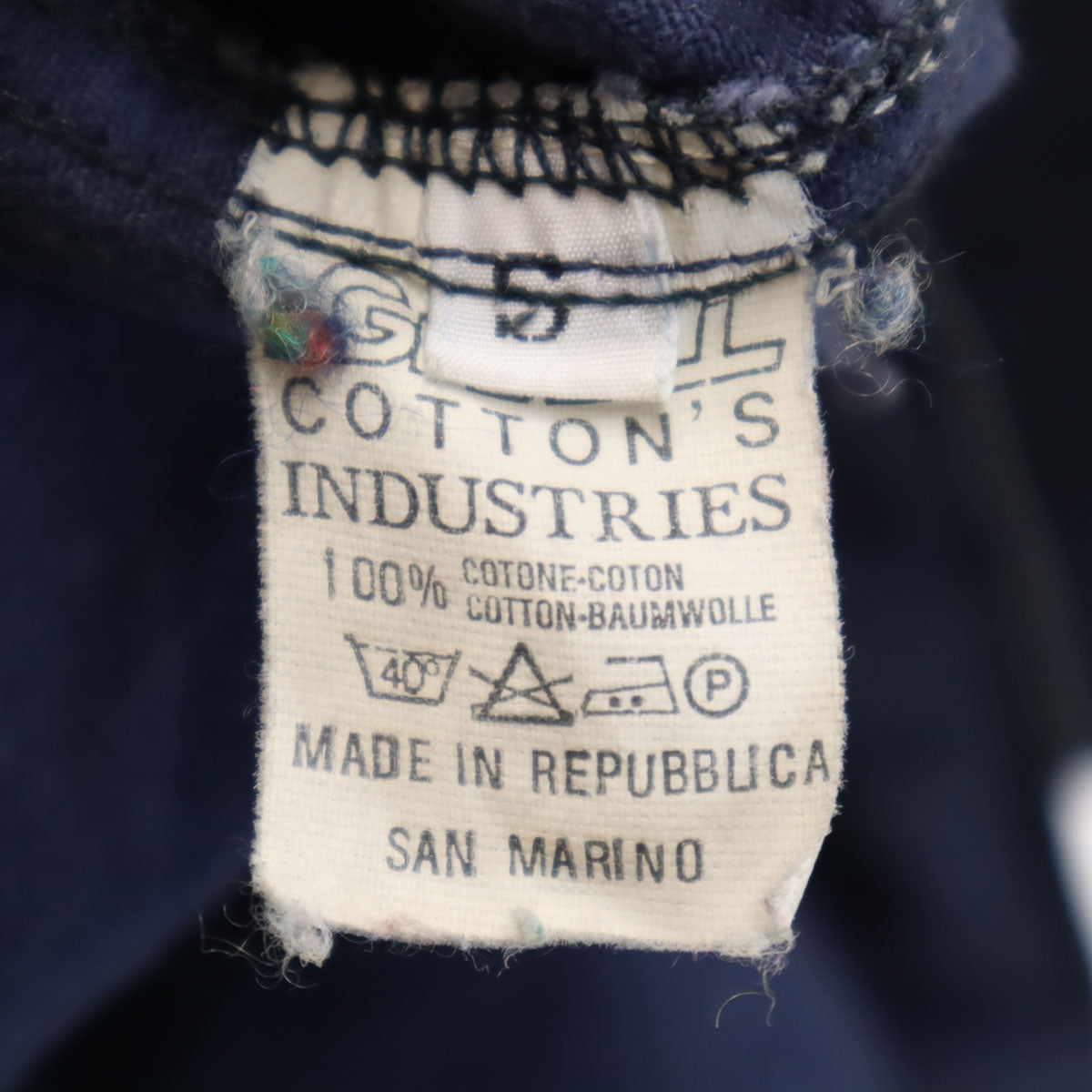 COTTON'S INDUSTRIES 80s 90s ファイヤーマン オールド ジャケット S ネイビー メンズ