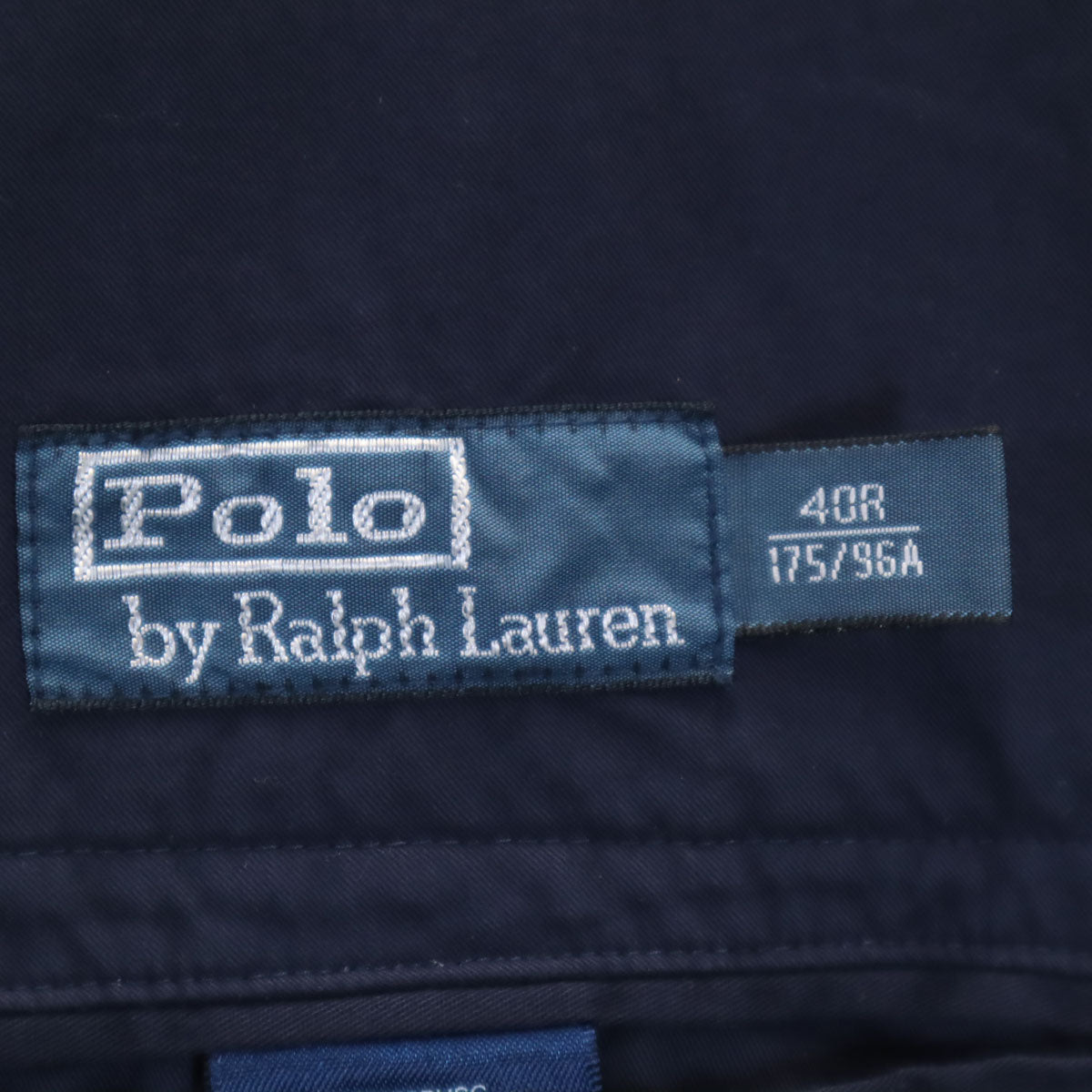 Polo by Ralph Lauren ポロバイラルフローレン テーラードジャケット 40R ネイビー メンズ