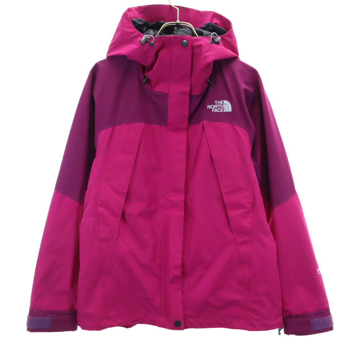THE NORTH FACE ノースフェイス アウトドア GORE-TEX パウダーガード ナイロンジャケット M ピンク系 NPW15105 レディース