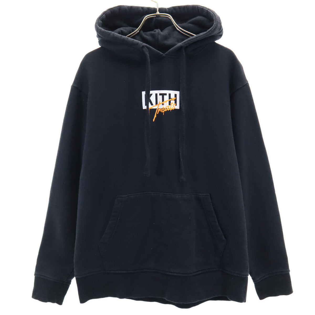 KITH キス 長袖 スウェットパーカー S ブラック系 裏起毛 メンズ