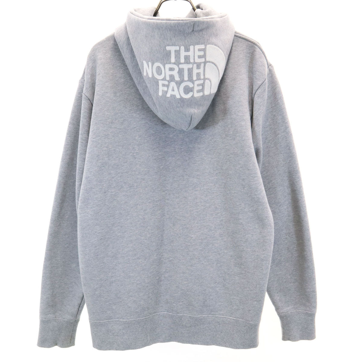 THE NORTH FACE ノースフェイス アウトドア 長袖 ジップパーカー M グレー系 NT11340 裏起毛 スウェット メンズ