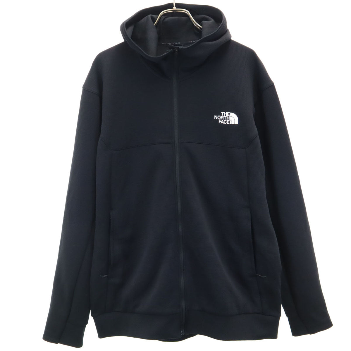 THE NORTH FACE ノースフェイス アウトドア 長袖 ジップパーカー XL ブラック系 NT62380 メンズ