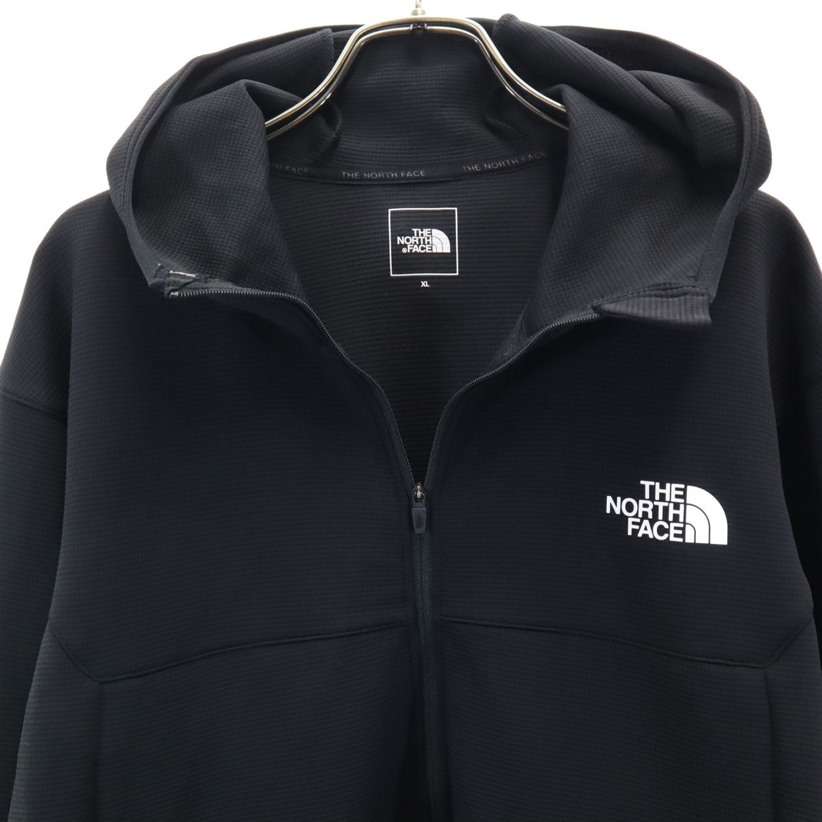THE NORTH FACE ノースフェイス アウトドア 長袖 ジップパーカー XL ブラック系 NT62380 メンズ