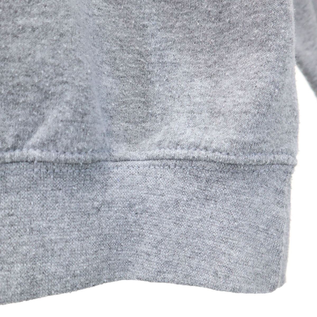 MV SPORT エムブイスポーツ バックプリント 長袖 トレーナー L グレー系 スウェット 裏起毛 メンズ