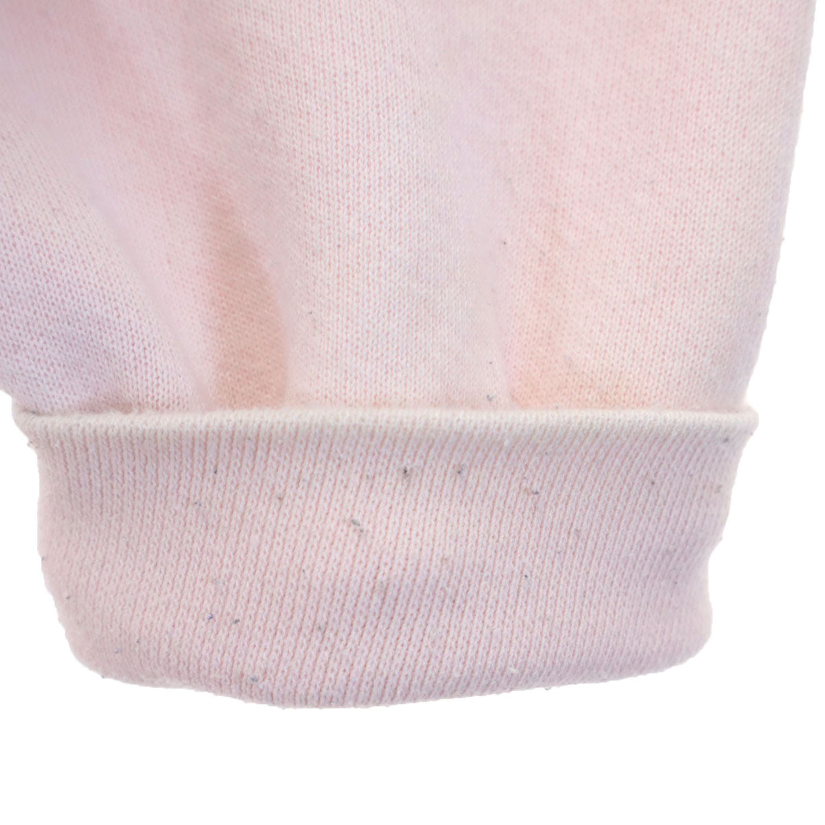 Disneyland ディズニーランド RESORT ミッキーマウス 長袖 トレーナー ピンク系 スウェット 裏起毛 メンズ