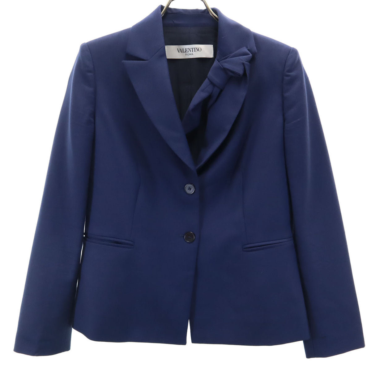 Valentino ヴァレンチノ ROMA イタリア製 ジャケット 6/42 ネイビー系 レディース