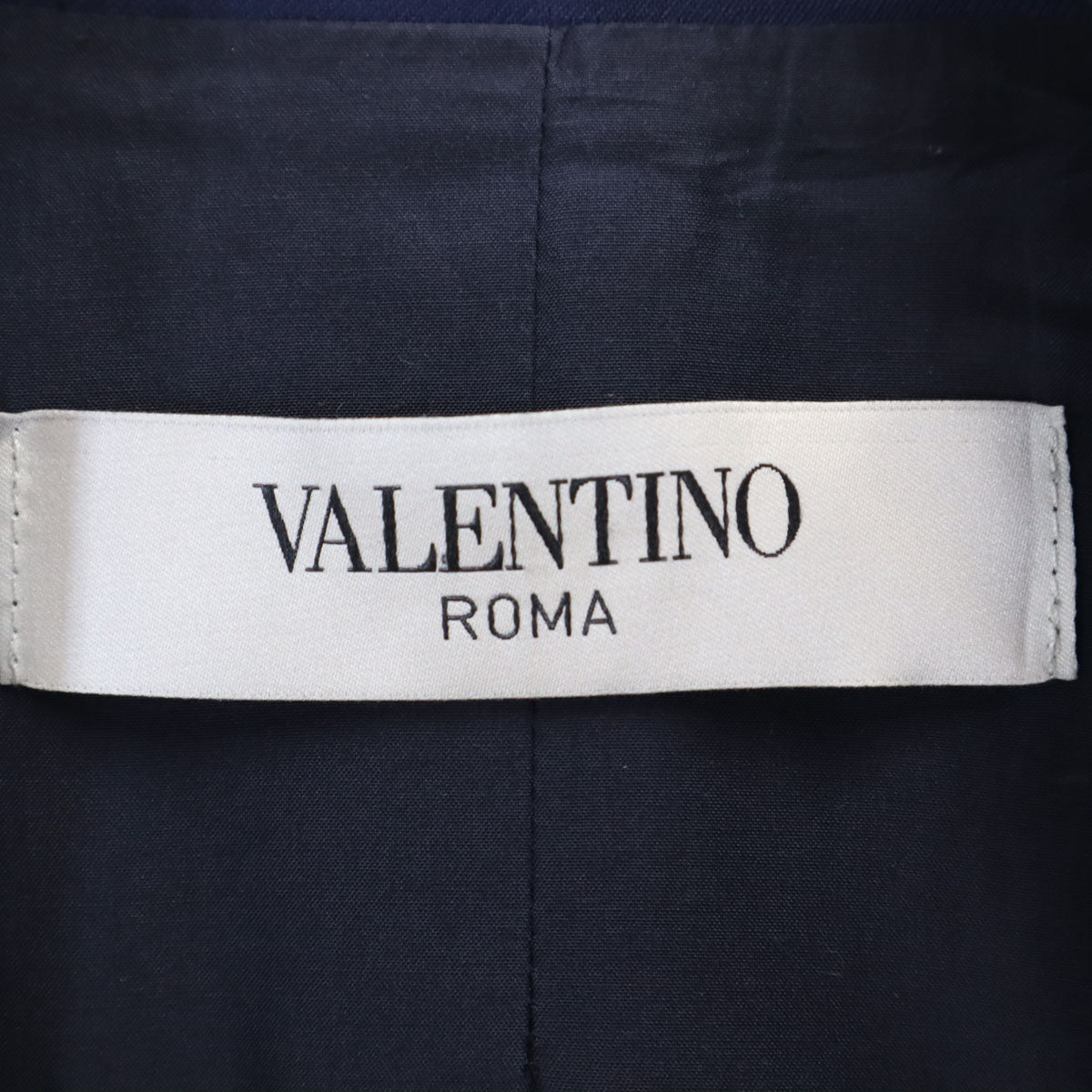 Valentino ヴァレンチノ ROMA イタリア製 ジャケット 6/42 ネイビー系 レディース