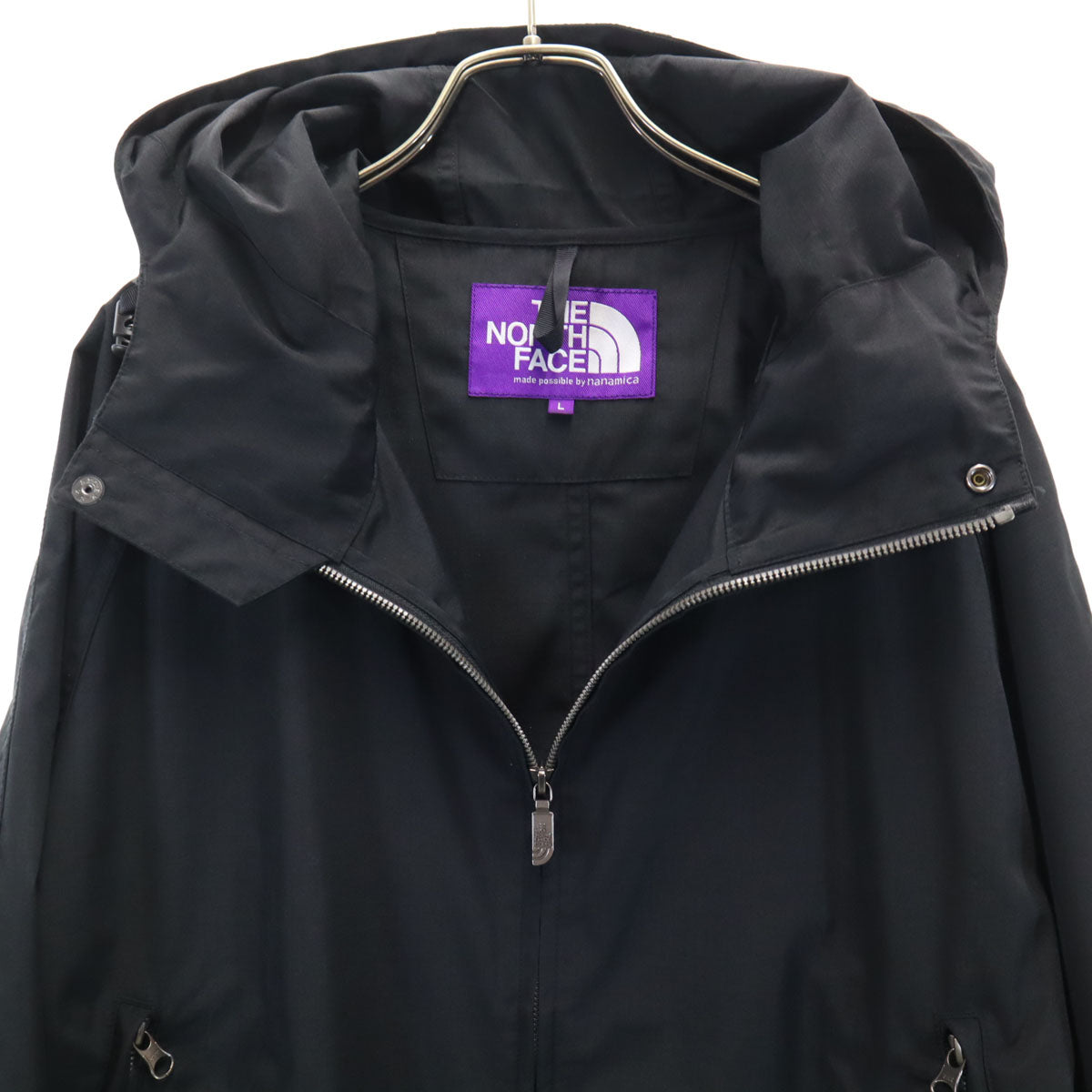 THE NORTH FACE ノースフェイス ジップジャケット L ブラック系 NP2355N フード メンズ