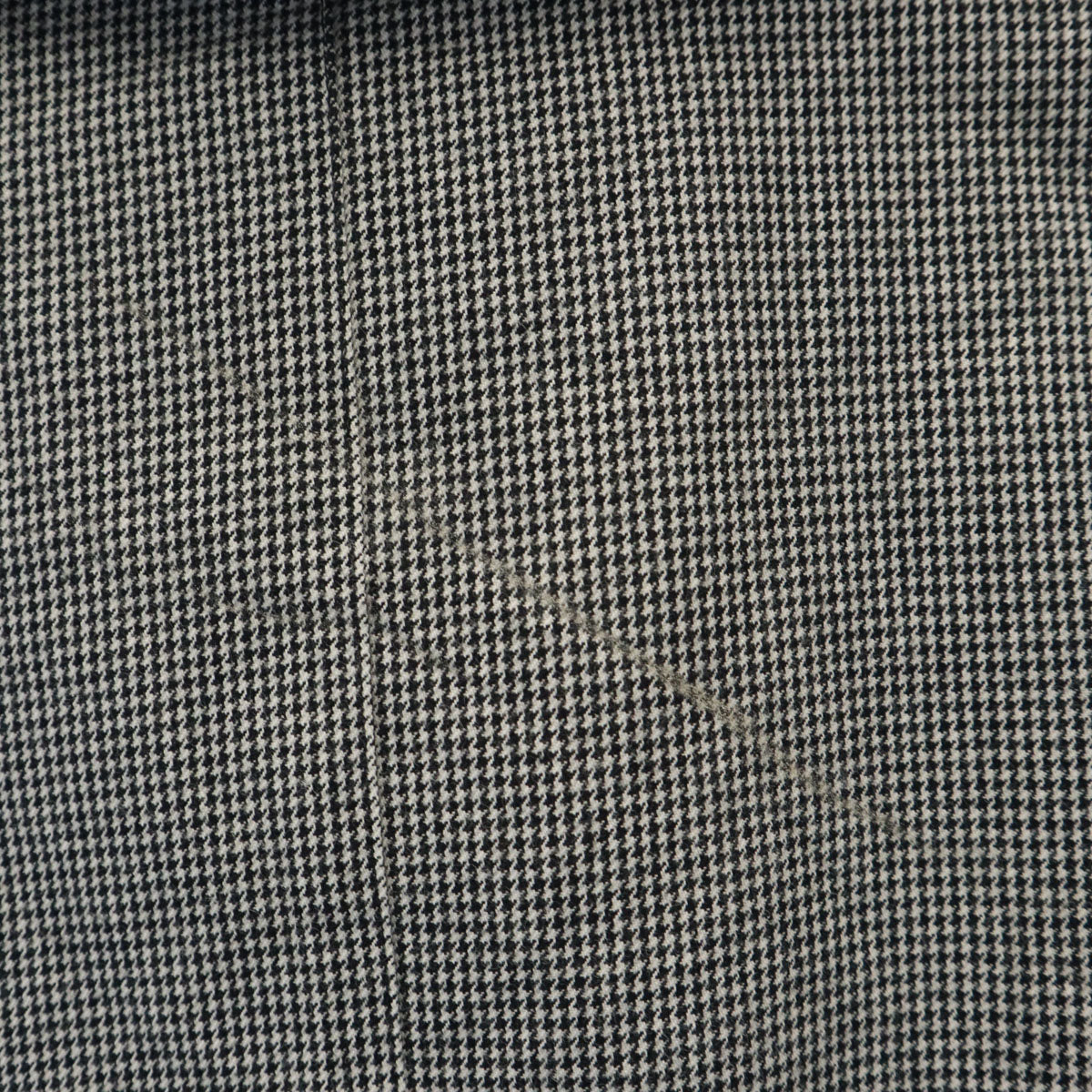 BURBERRY BLUE LABEL バーバリーブルーレーベル 千鳥柄 ステンカラーコート L グレー 三陽商会 メンズ