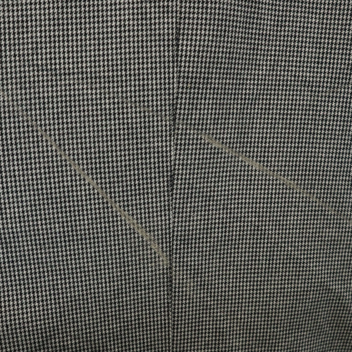 BURBERRY BLUE LABEL バーバリーブルーレーベル 千鳥柄 ステンカラーコート L グレー 三陽商会 メンズ