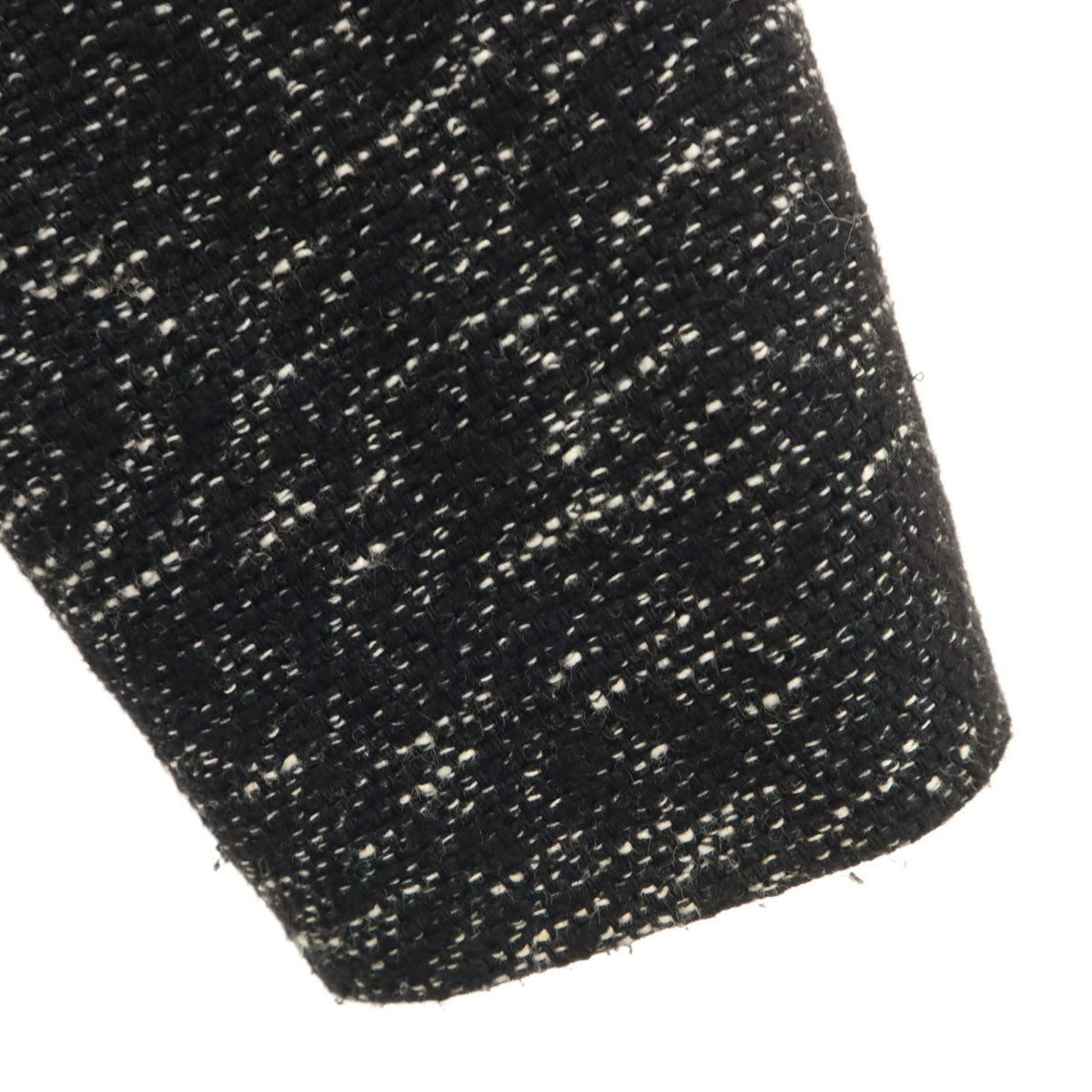 ARMANI JEANS アルマーニジーンズ ノーカラージャケット 42 ブラック系 レディース