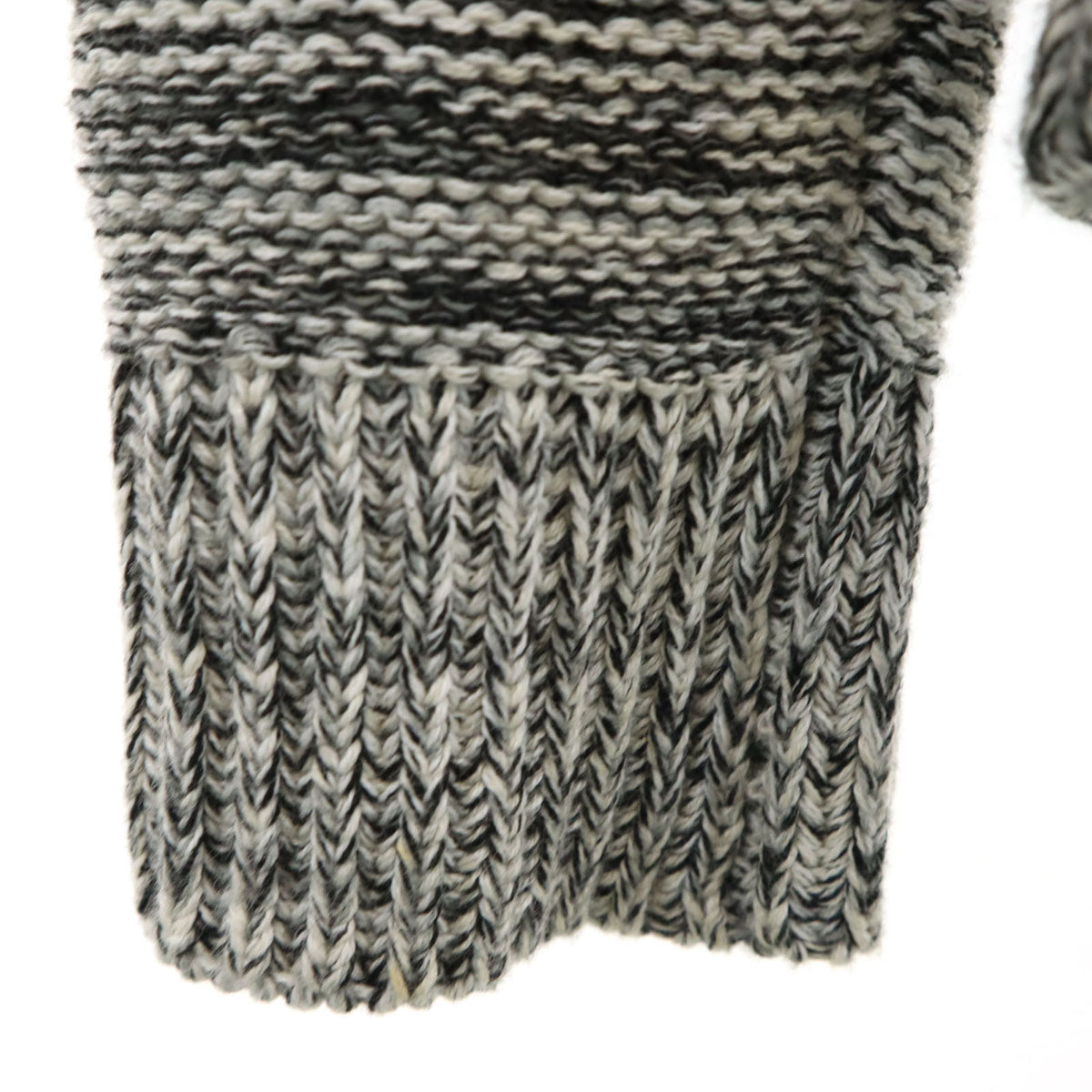 ARMANI EXCHANGE アルマーニエクスチェンジ 長袖 ショールカラー ニットカーディガン XS ライトグレー系 メンズ