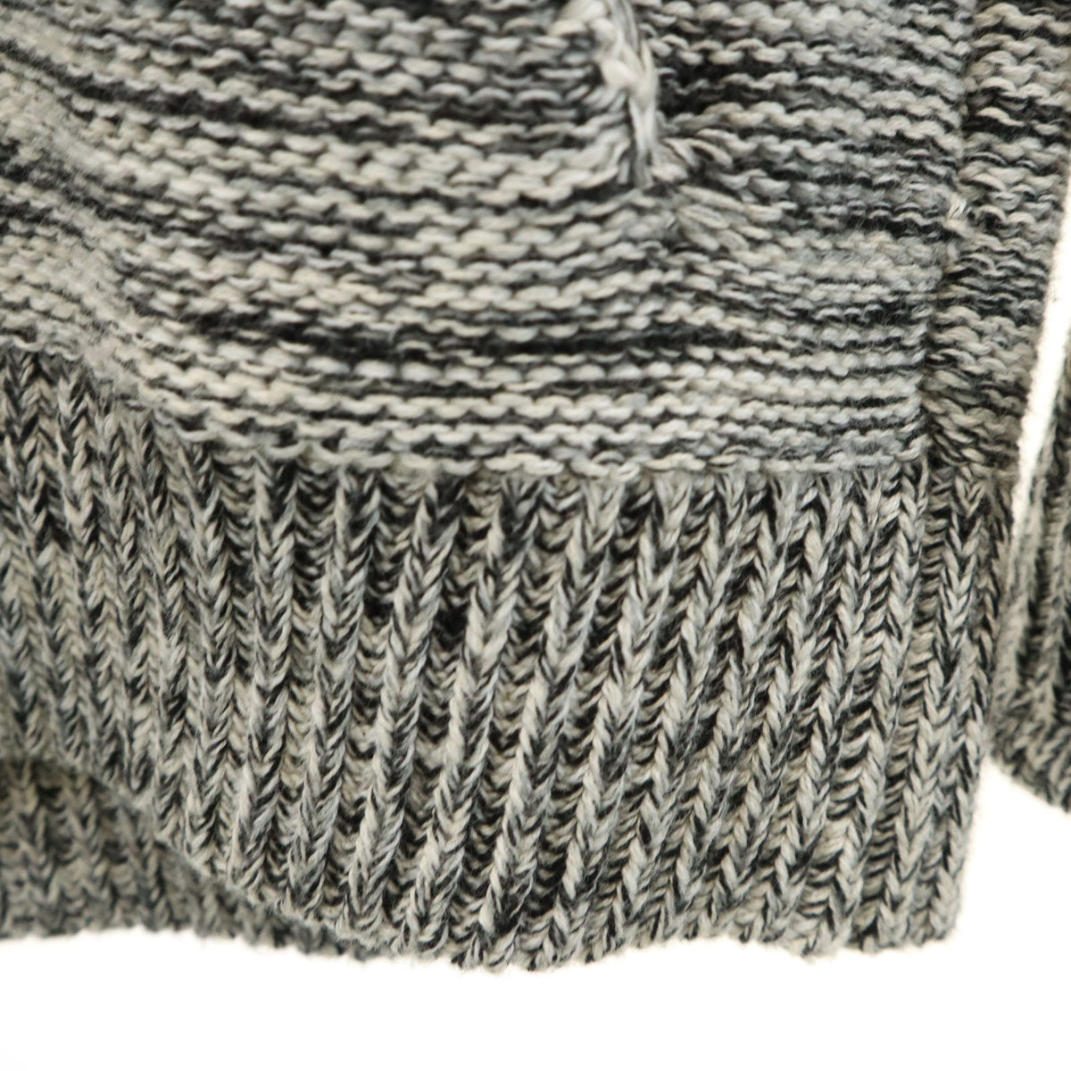 ARMANI EXCHANGE アルマーニエクスチェンジ 長袖 ショールカラー ニットカーディガン XS ライトグレー系 メンズ