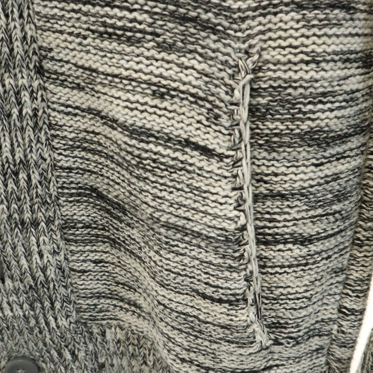 ARMANI EXCHANGE アルマーニエクスチェンジ 長袖 ショールカラー ニットカーディガン XS ライトグレー系 メンズ