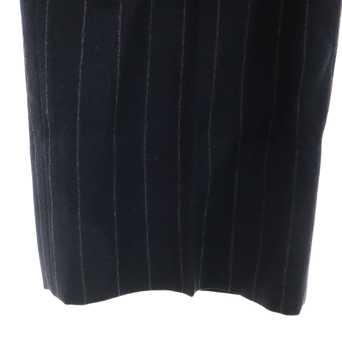 Paul Smith LONDON ポールスミスロンドン 日本製 ストライプ柄 イー・トーマス生地 Super100’s ダブル スーツ 上下 セットアップ L 濃紺 メンズ