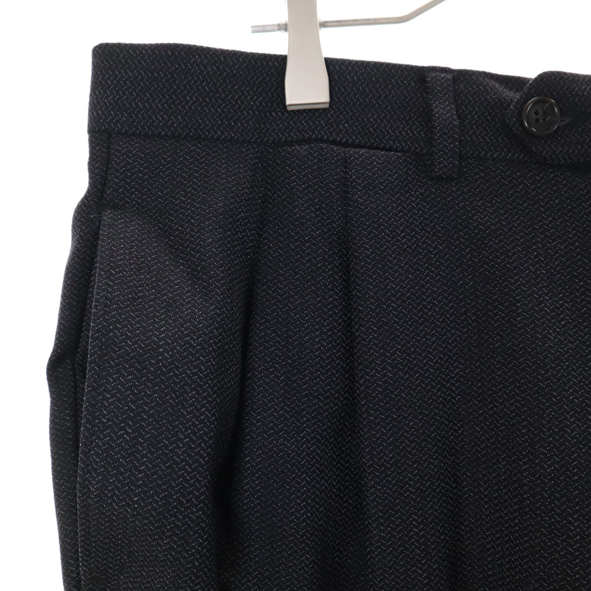 GIANFRANCO FERRE STUDIO ジャンフランコフェレストゥーディオ イタリア製 総柄 スーツ 上下 セットアップ 54/50 チャコールグレー メンズ