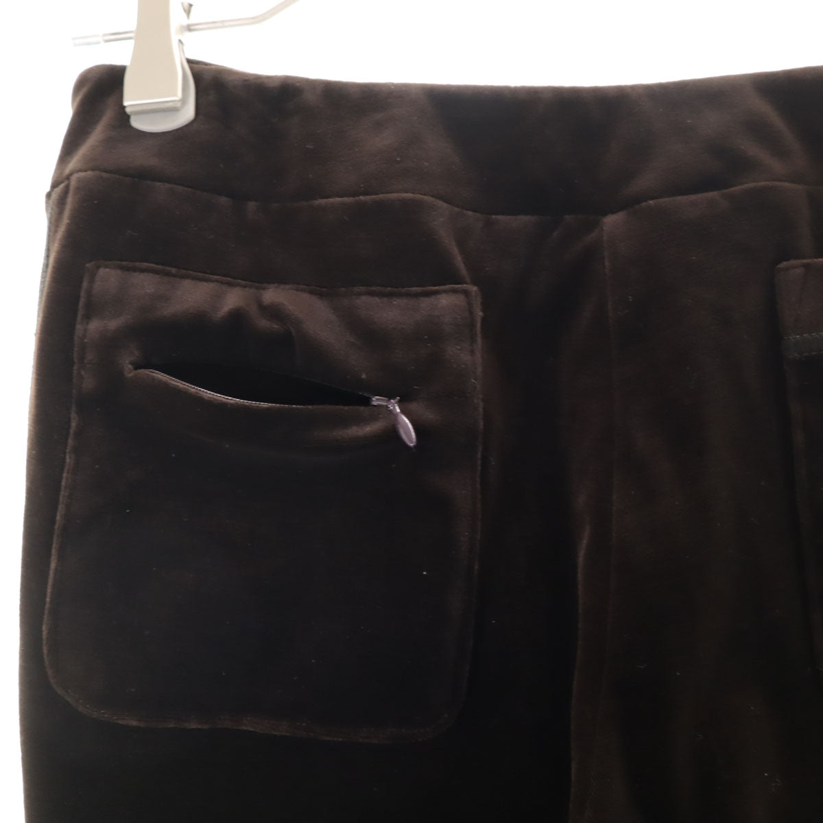 FOXEY NEW YORK フォクシーニューヨーク 日本製 ベロア ジャケット 上下 セットアップ 40/38 ブラウン メンズ