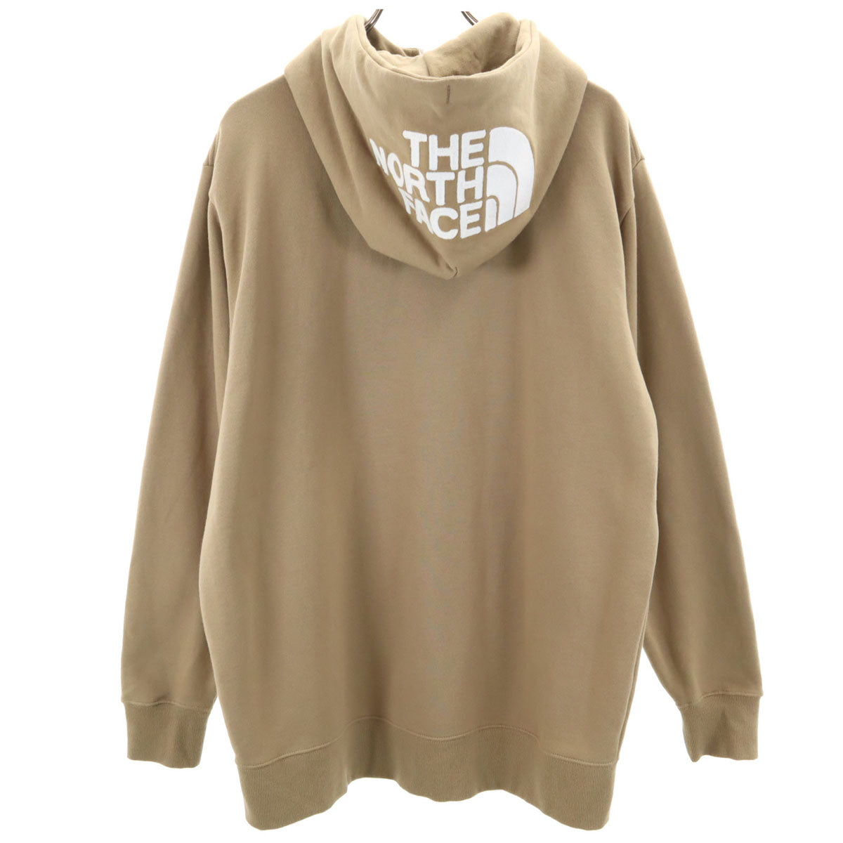 THE NORTH FACE ノースフェイス 長袖 スウェット ジップパーカー XL ベージュ系 NT12442 アウトドア メンズ