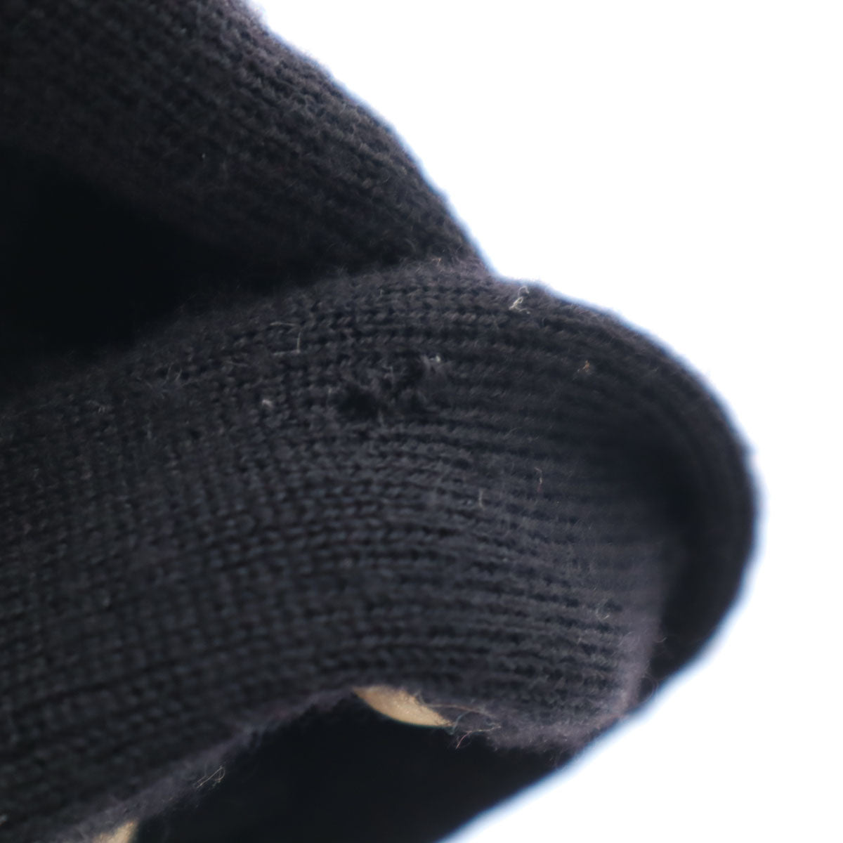 BURBERRY GOLF バーバリーゴルフ ウール ゴルフ キルト ニットジャケット M ブラック 三陽商会 レディース