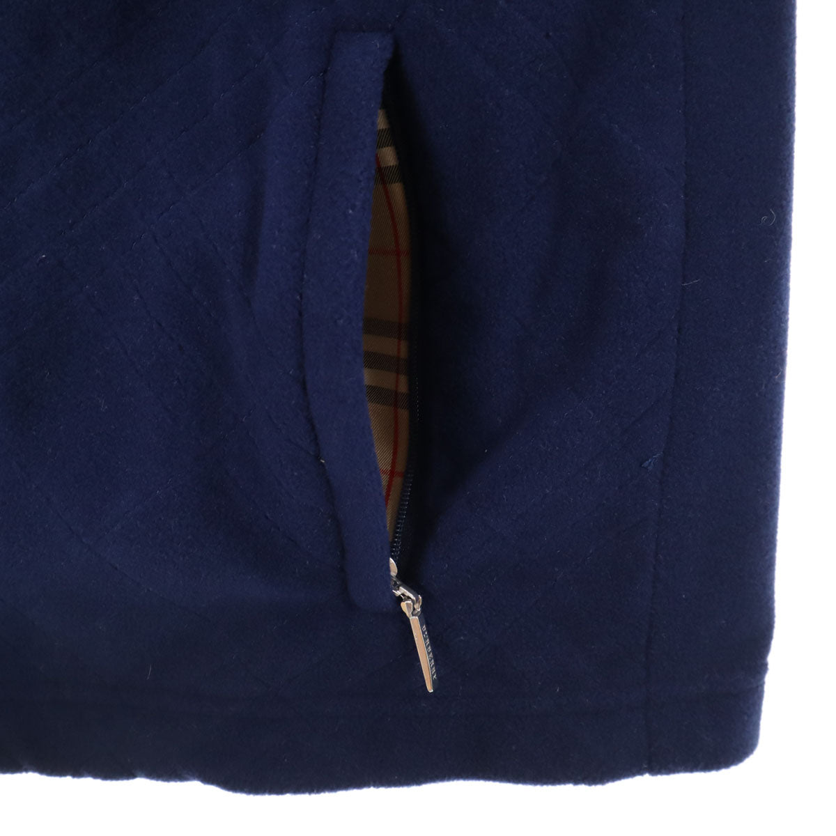 BURBERRY GOLF バーバリーゴルフ ゴルフ フリースジャケット M ネイビー 三陽商会 メンズ
