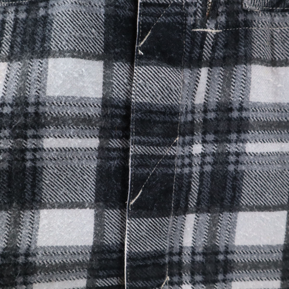 nonnative ノンネイティブ 日本製 チェック柄 長袖 ネルシャツ 0 ブラック系 メンズ