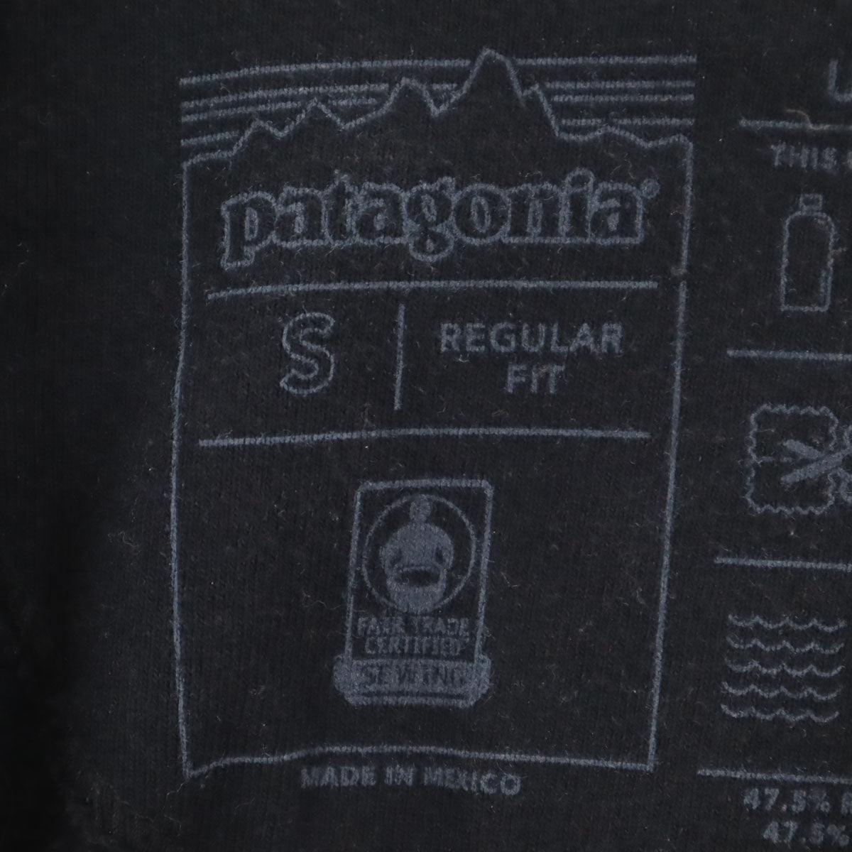 patagonia パタゴニア 長袖 スウェット トレーナー S ブラック 39543 アウトドア メンズ