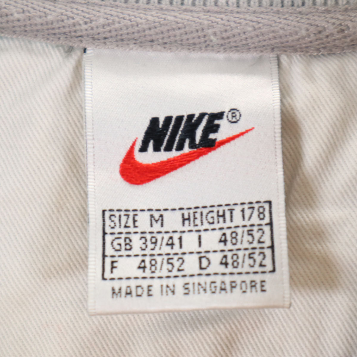NIKE ナイキ 90s 00s オールド 白タグ 長袖 スウェット トレーナー M