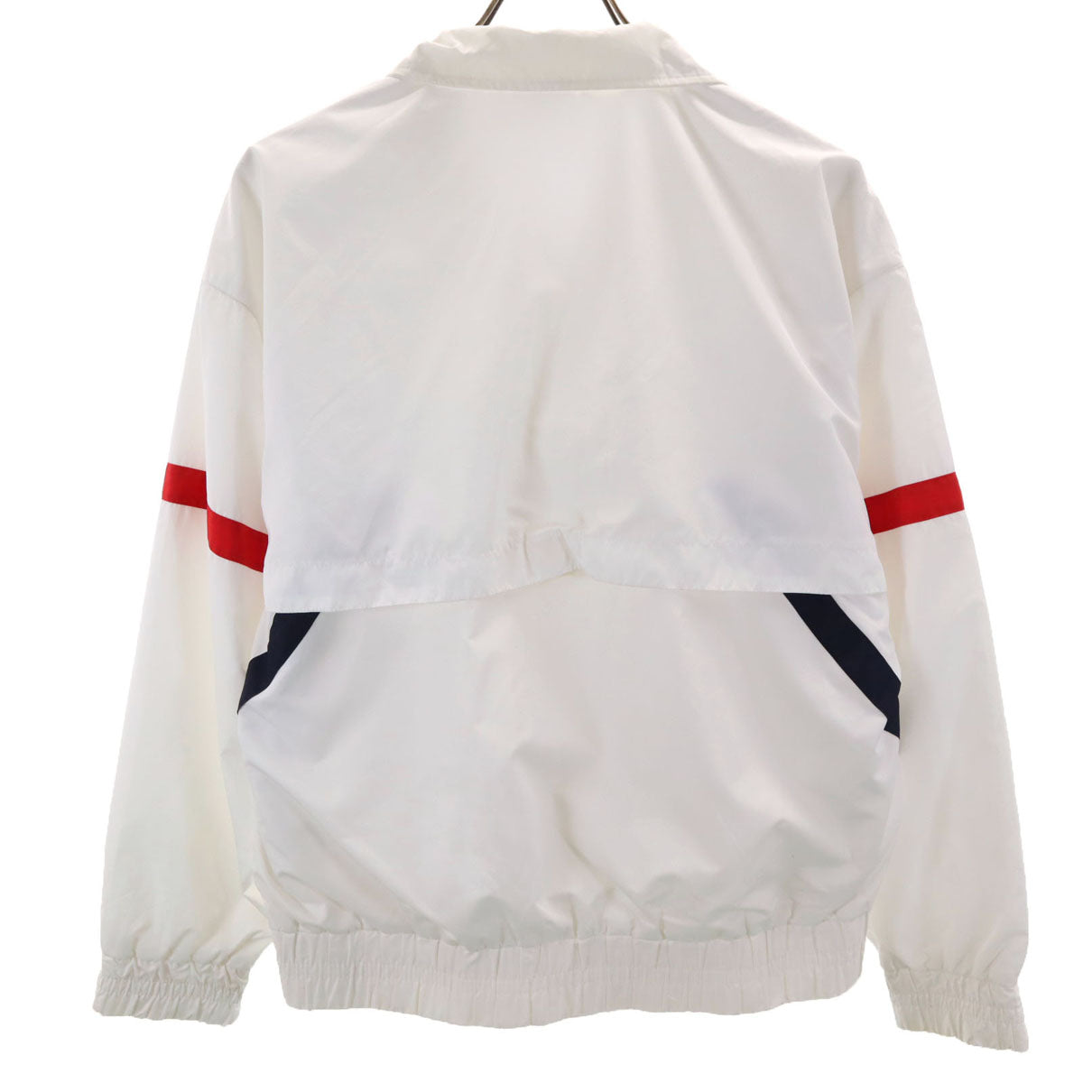 adidas アディダス 80s ヴィンテージ トレーニング ウインドブレーカー M ホワイト 裏トリコット デサント メンズ