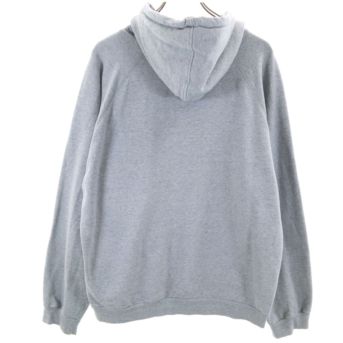 adidas アディダス 80s ヴィンテージ トレフォイルロゴ 長袖 スウェットパーカー M グレー メンズ