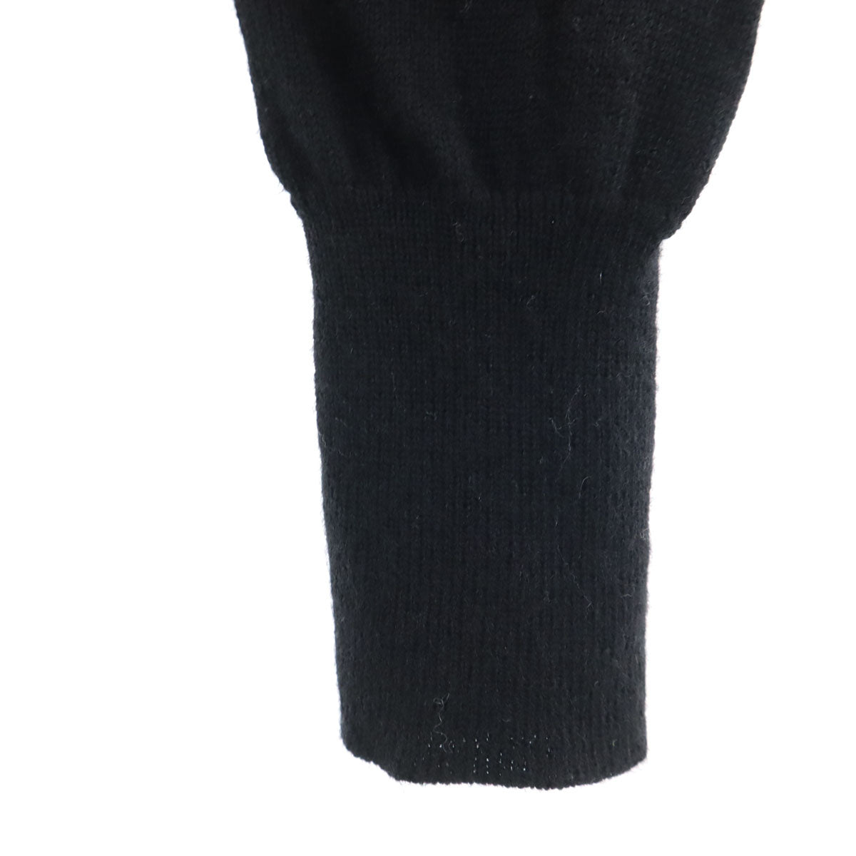 PS Paul Smith ピーエスポールスミス 長袖 Vネック セーター L ブラック ニット メンズ