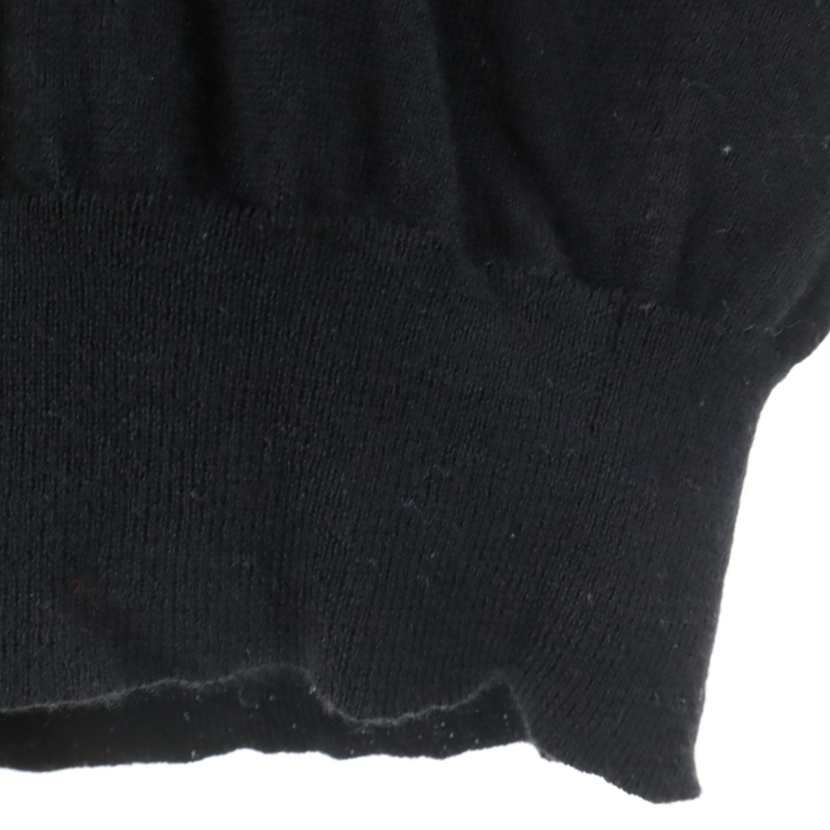 PS Paul Smith ピーエスポールスミス 長袖 Vネック セーター L ブラック ニット メンズ