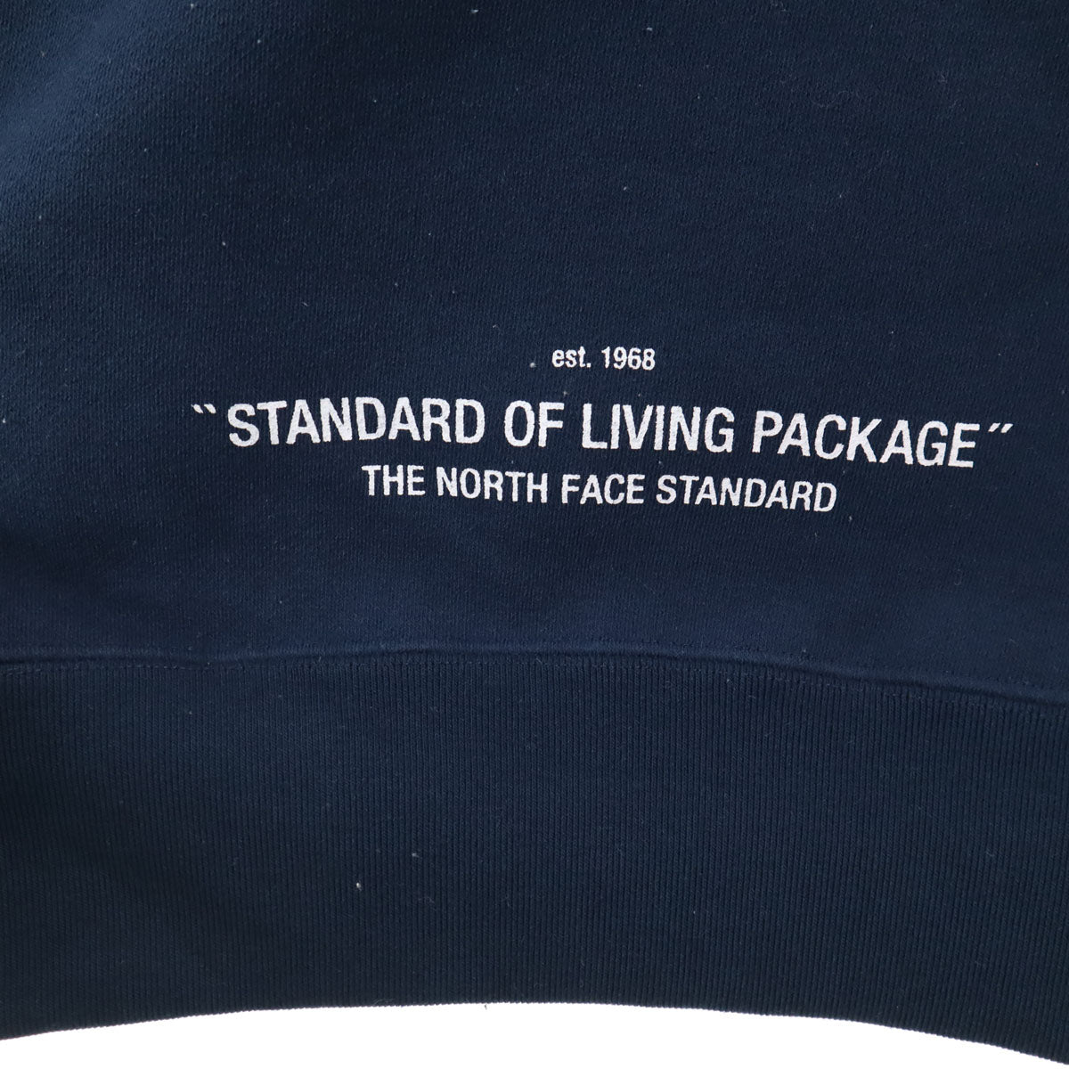 THE NORTH FACE ノースフェイス STANDARD スタンダード限定 長袖 スウェットパーカー L ネイビー NT61410R アウトドア 裏起毛 メンズ