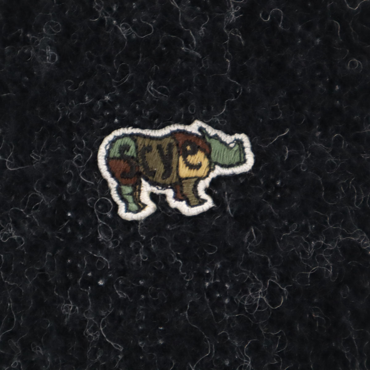 未使用 SCYE BASICS サイベーシックス 日本製 ニットベスト 38 ブラック系 レディース