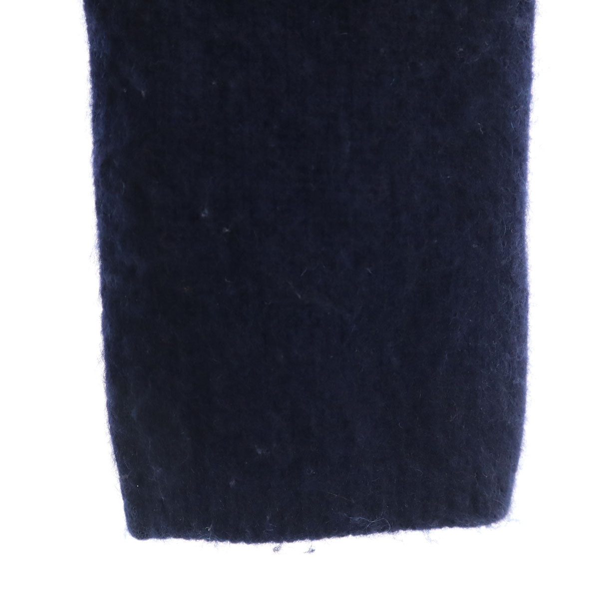 FOXEY フォクシー 日本製 カシミヤ100％ 長袖 バックボタン セーター 40 ネイビー ニット レディース