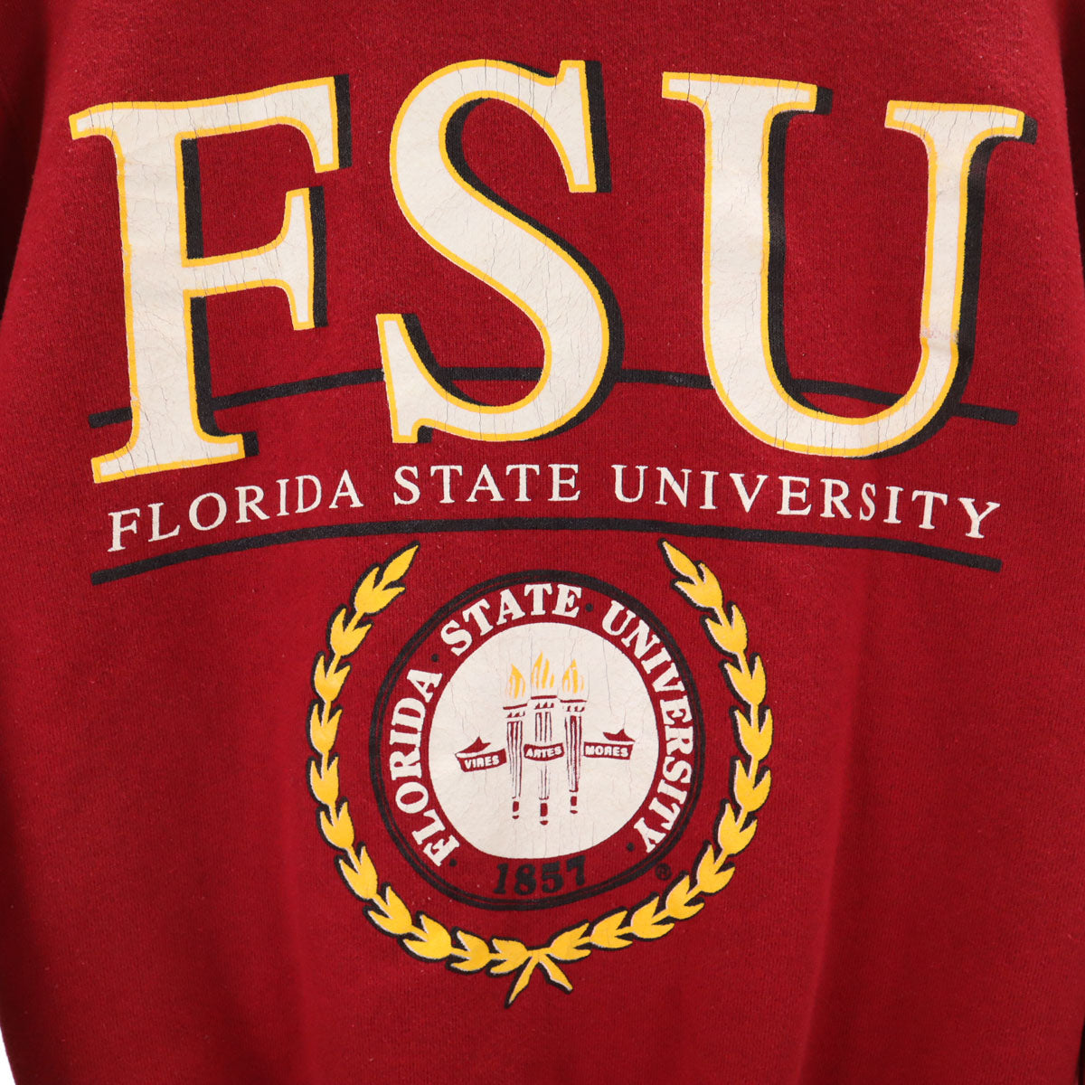 JANSPORTS ジャンスポーツ 90s USA製 オールド カレッジ 長袖 スウェット トレーナー S レッド メンズ