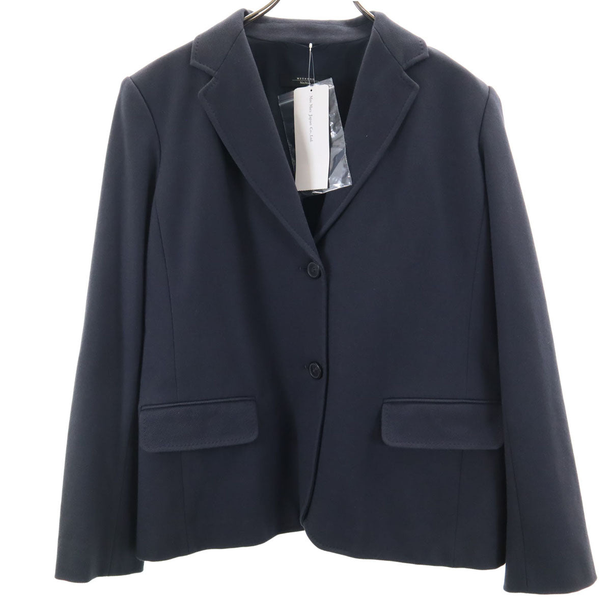 未使用 WEEKEND MaxMara ウィークエンドマックスマーラ テーラードジャケット XL チャコールグレー レディース