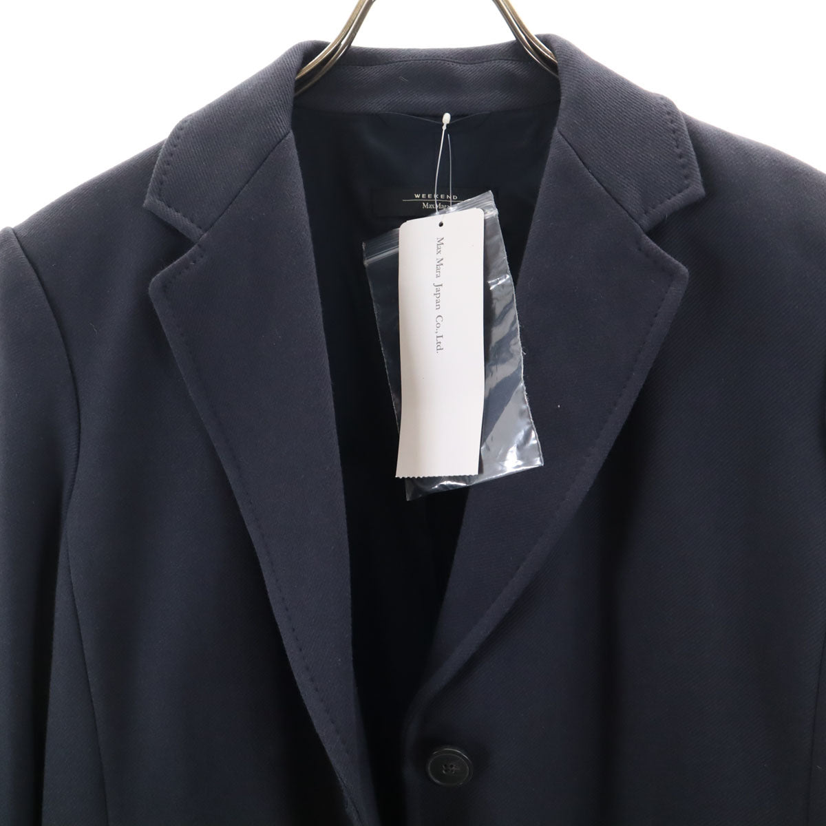 未使用 WEEKEND MaxMara ウィークエンドマックスマーラ テーラードジャケット XL チャコールグレー レディース