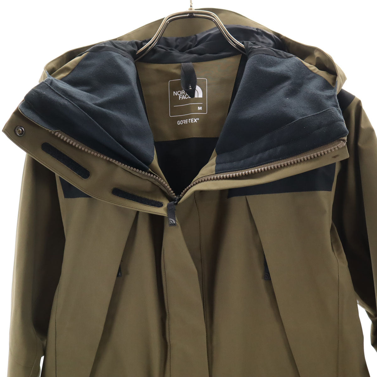 THE NORTH FACE ザノースフェイス ゴアテックス マウンテンジャケット M カーキ アウトドア NPW1800 レディース