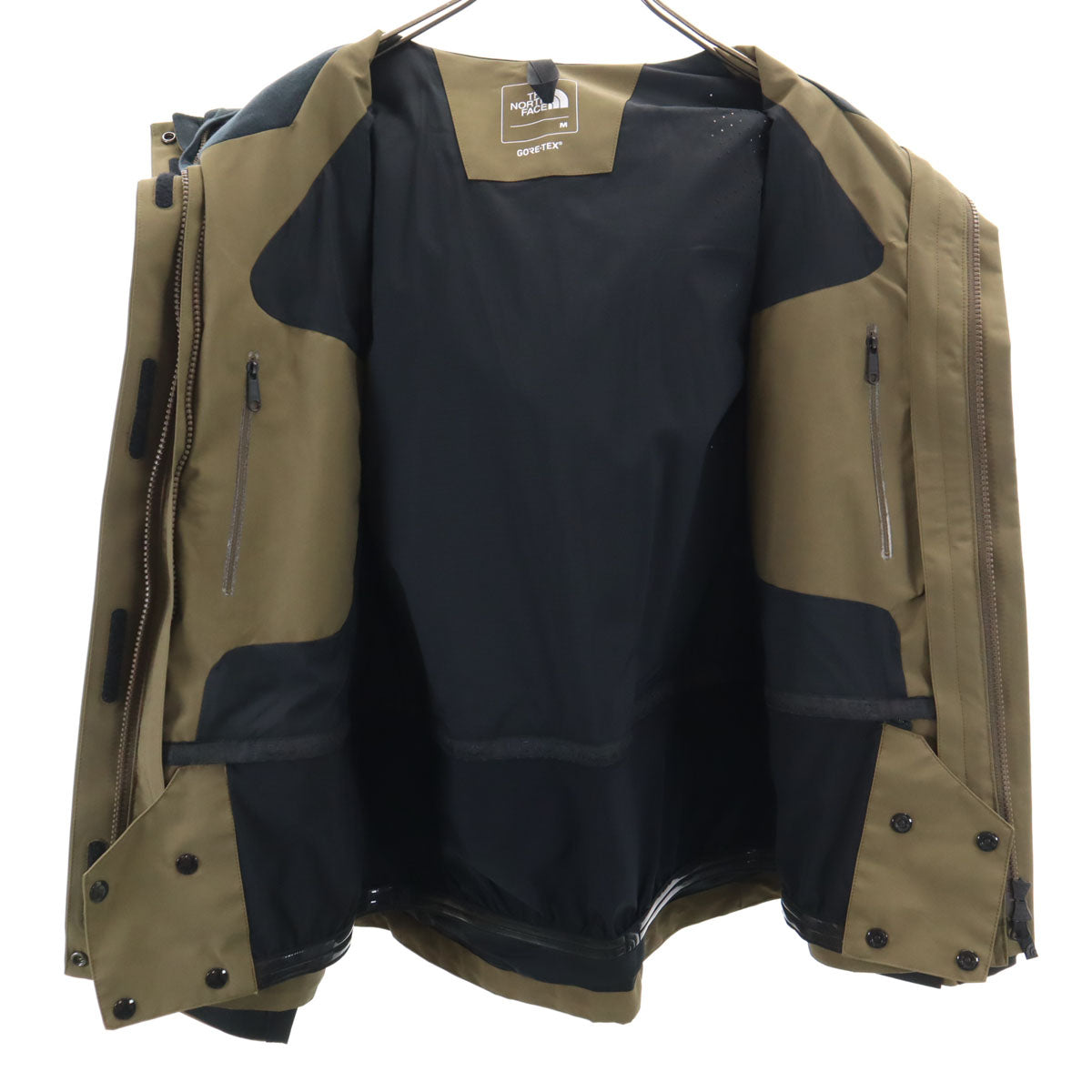 THE NORTH FACE ザノースフェイス ゴアテックス マウンテンジャケット M カーキ アウトドア NPW1800 レディース