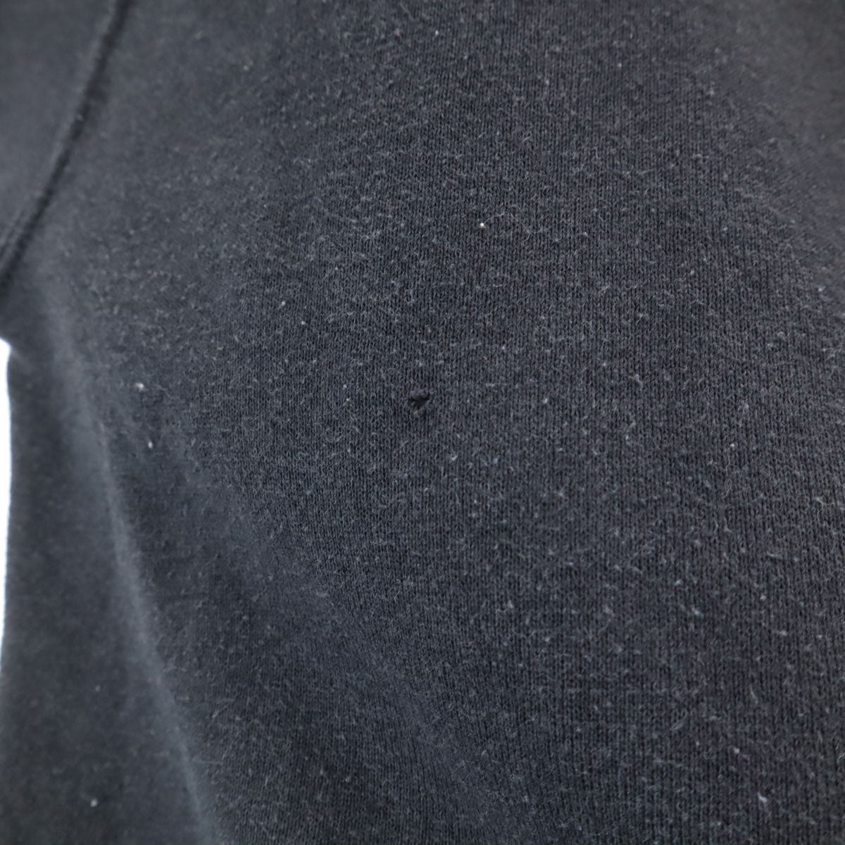 SANTEE SWEATS 90s USA製 オールド B17 長袖 スウェット トレーナー M ブラック 裏起毛 メンズ