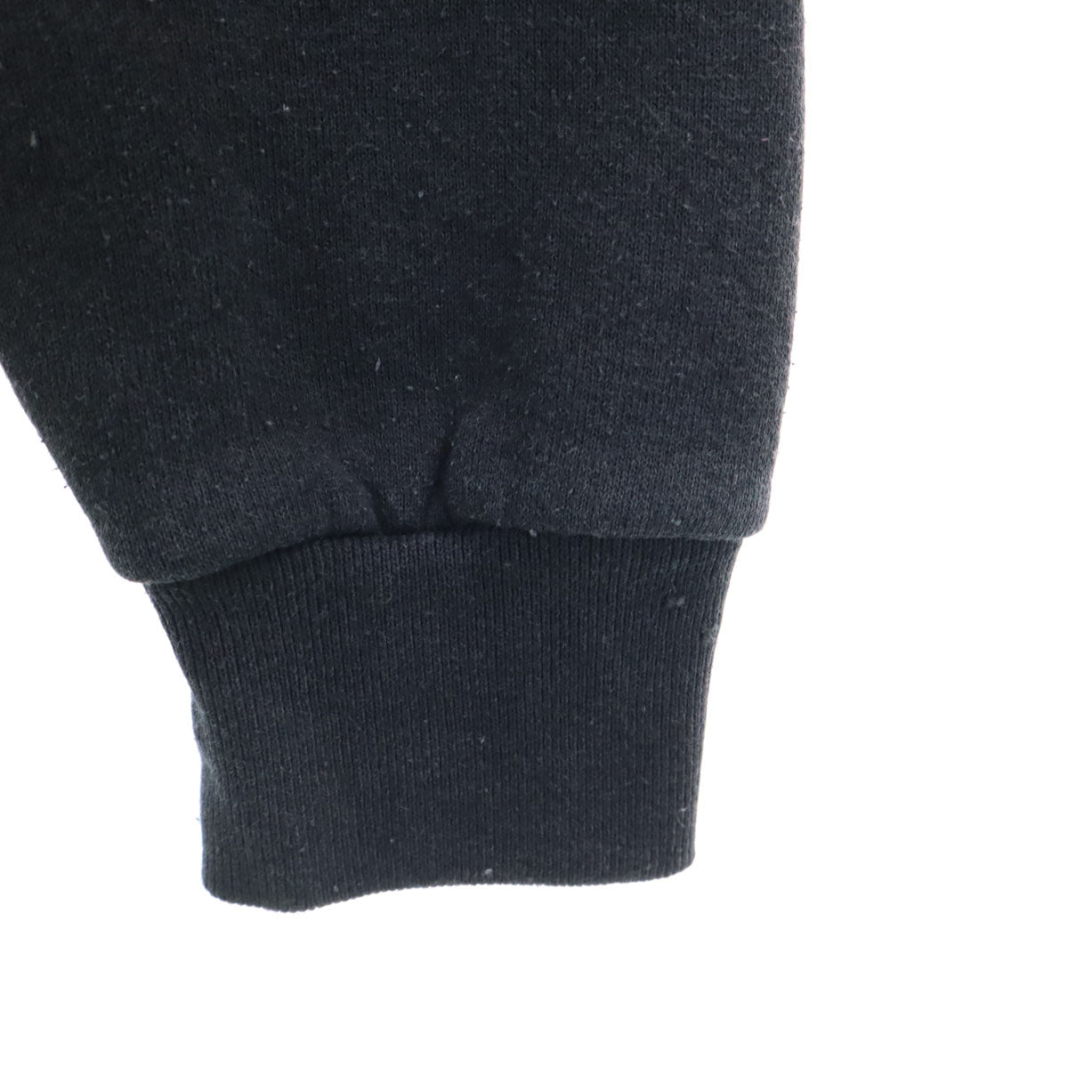 SANTEE SWEATS 90s USA製 オールド B17 長袖 スウェット トレーナー M ブラック 裏起毛 メンズ