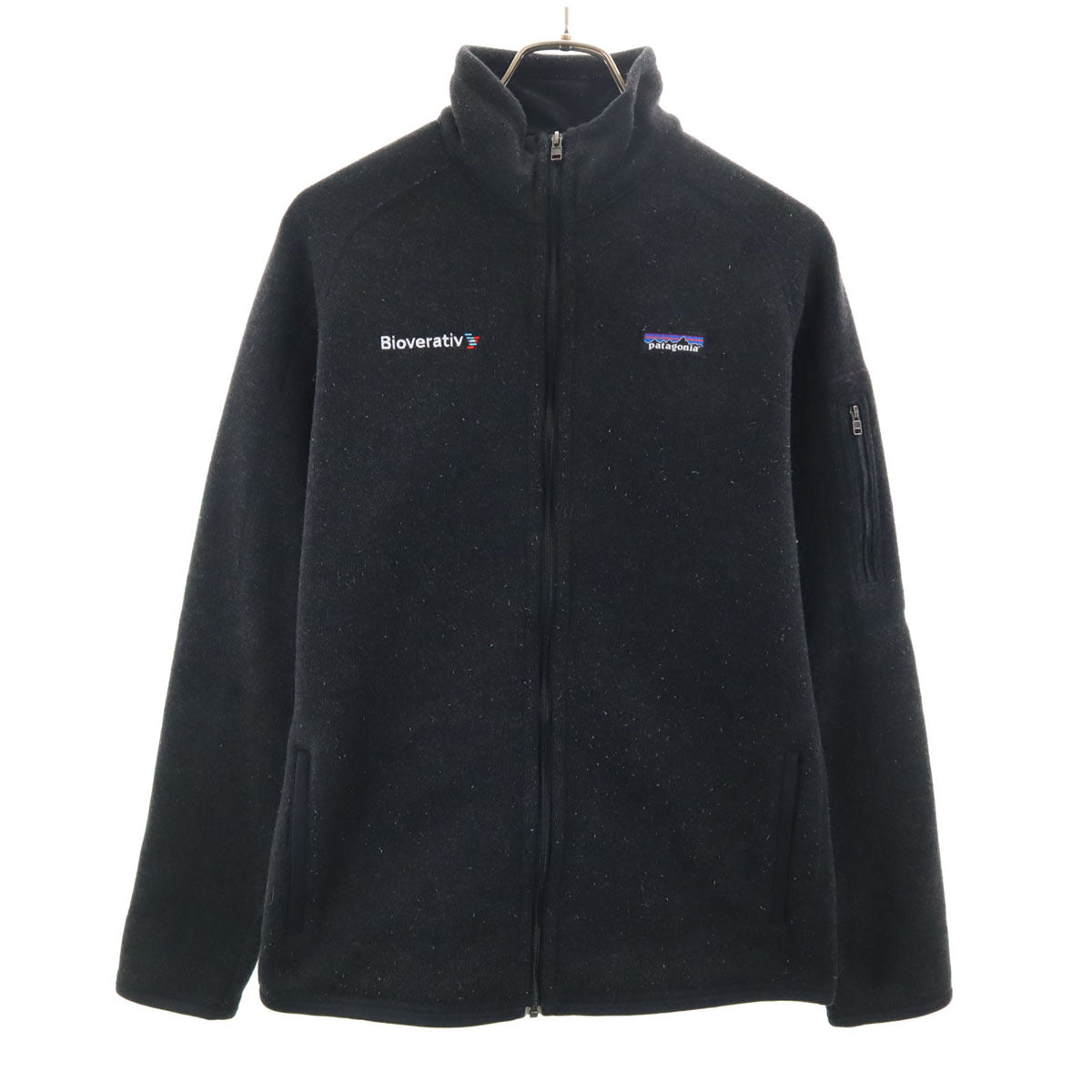 patagonia パタゴニア ニット ジップジャケット L ブラック 25542 アウトドア メンズ