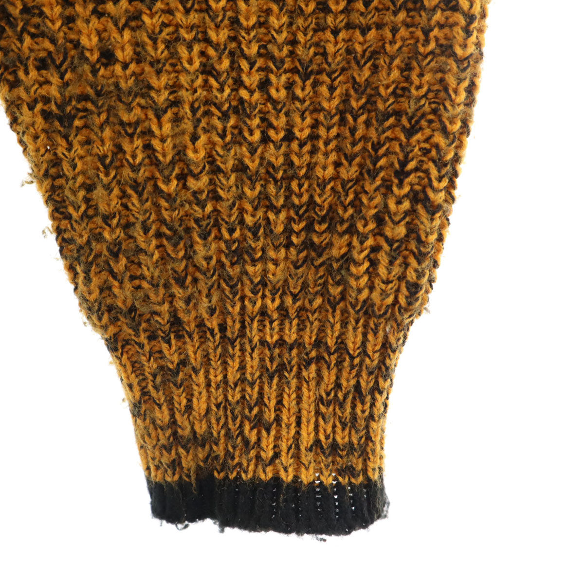 MAX 90s アクリル オールド 長袖 セーター XL（18-20） イエロー系 ニット キッズ