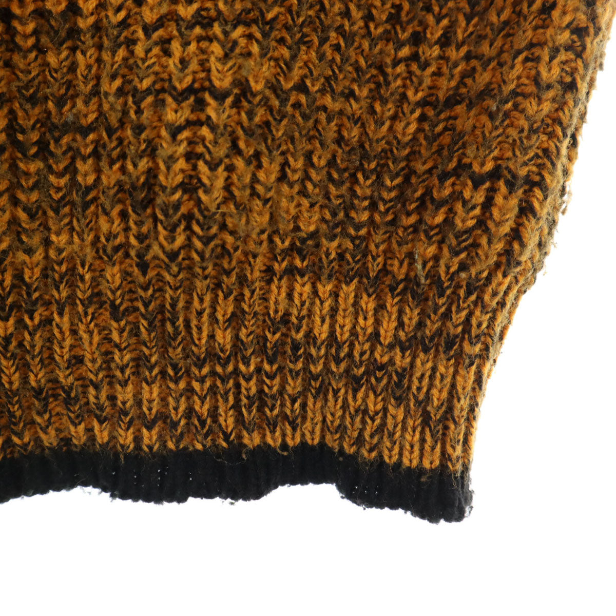 MAX 90s アクリル オールド 長袖 セーター XL（18-20） イエロー系 ニット キッズ