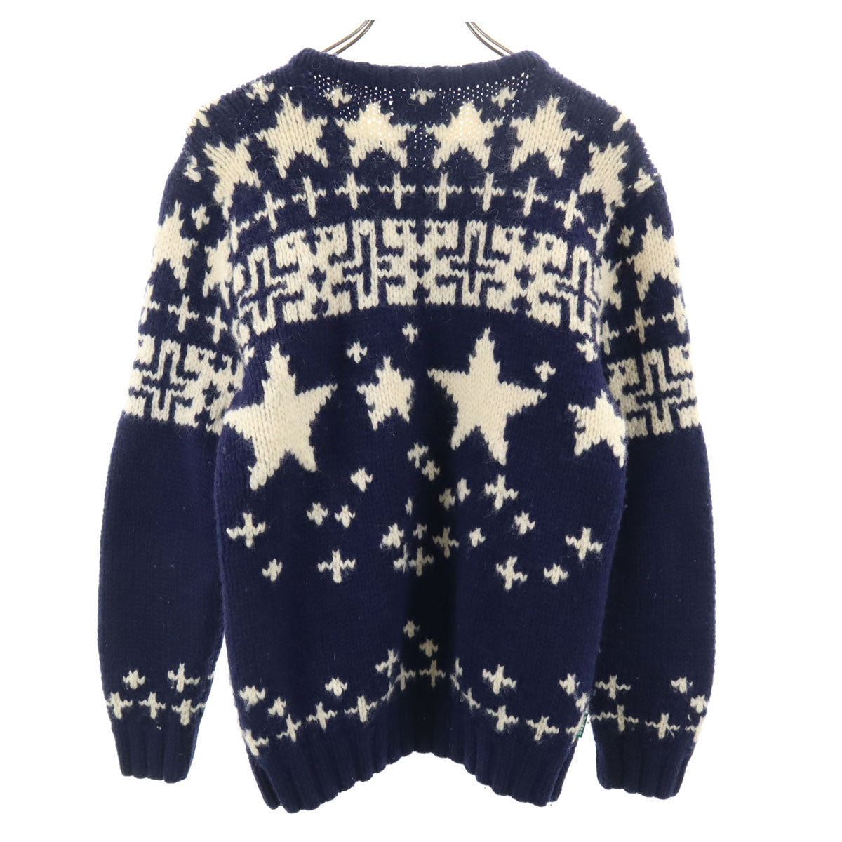 Paul Smith JEANS ポールスミスジーンズ ウール 長袖 セーター M ネイビー ニット メンズ