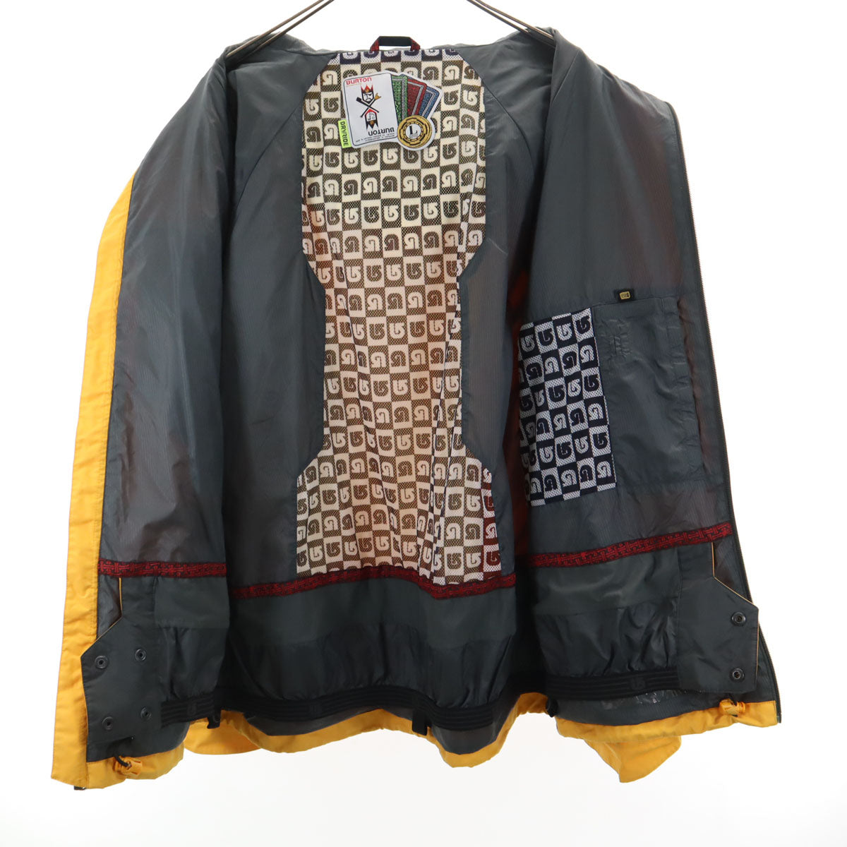BURTON バートン スノーボード ウェア L イエロー スキー メンズ